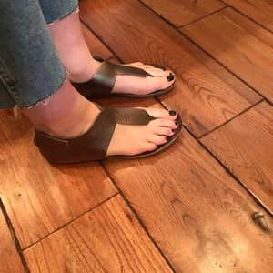 Pedro Garcia Metallic Sandal